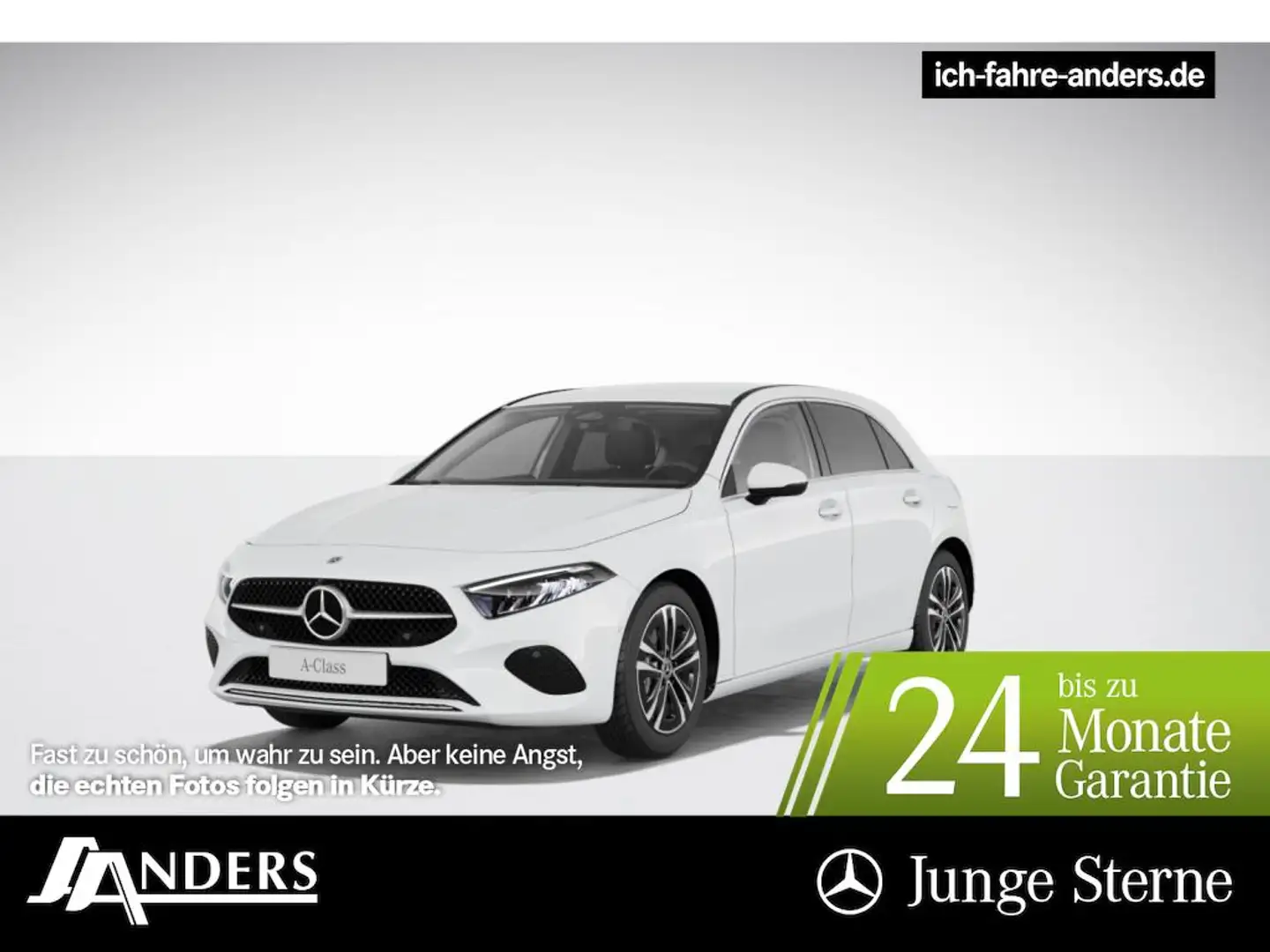 Mercedes-Benz A 180 d Progressive+MBUX+SHZ+LED+PDC+Kam+Tempom. Weiß - 1