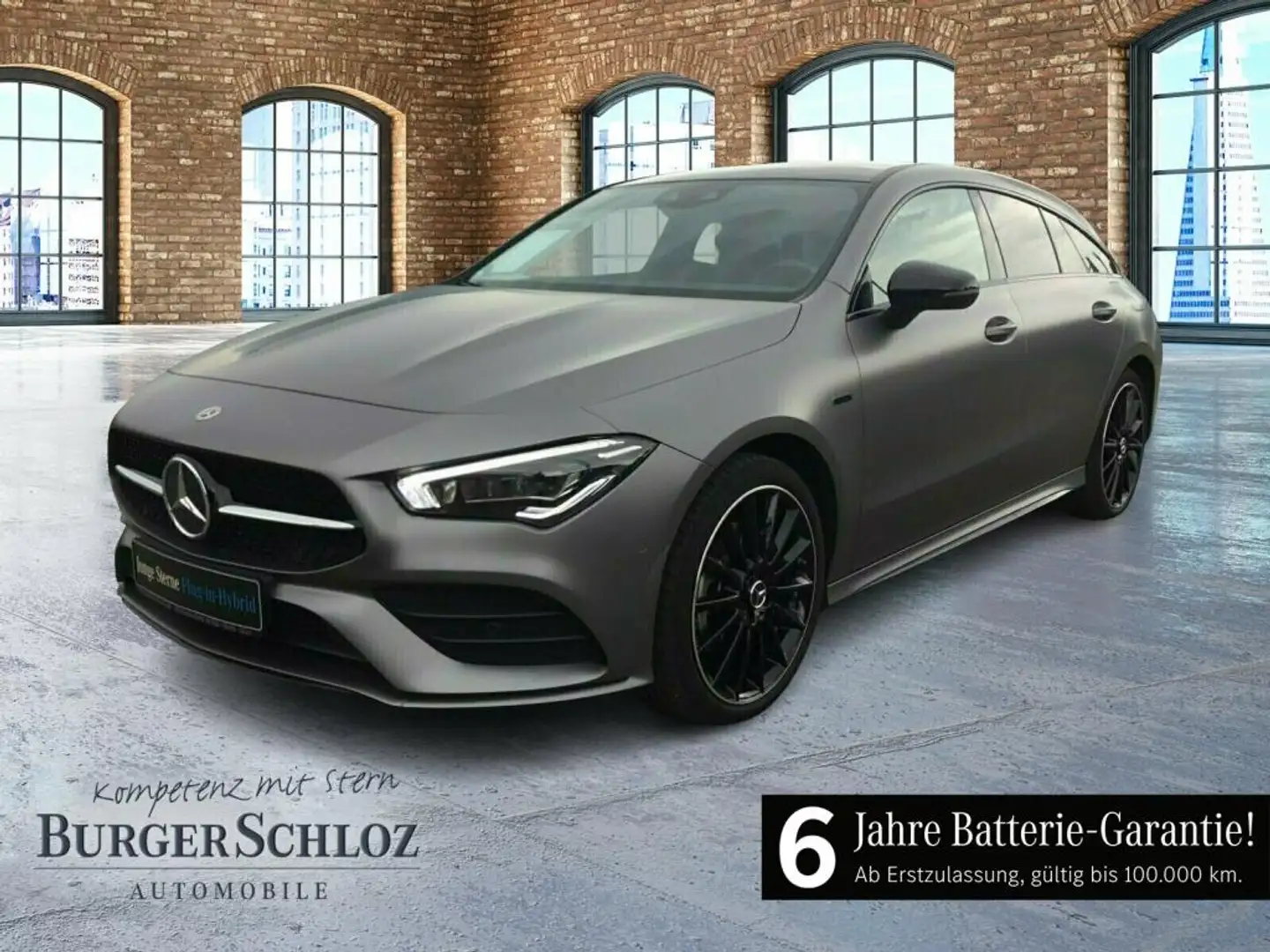 Mercedes-Benz CLA 250 e SB AMG AUT DynLicht Fernlichtass. HUD Gris - 1
