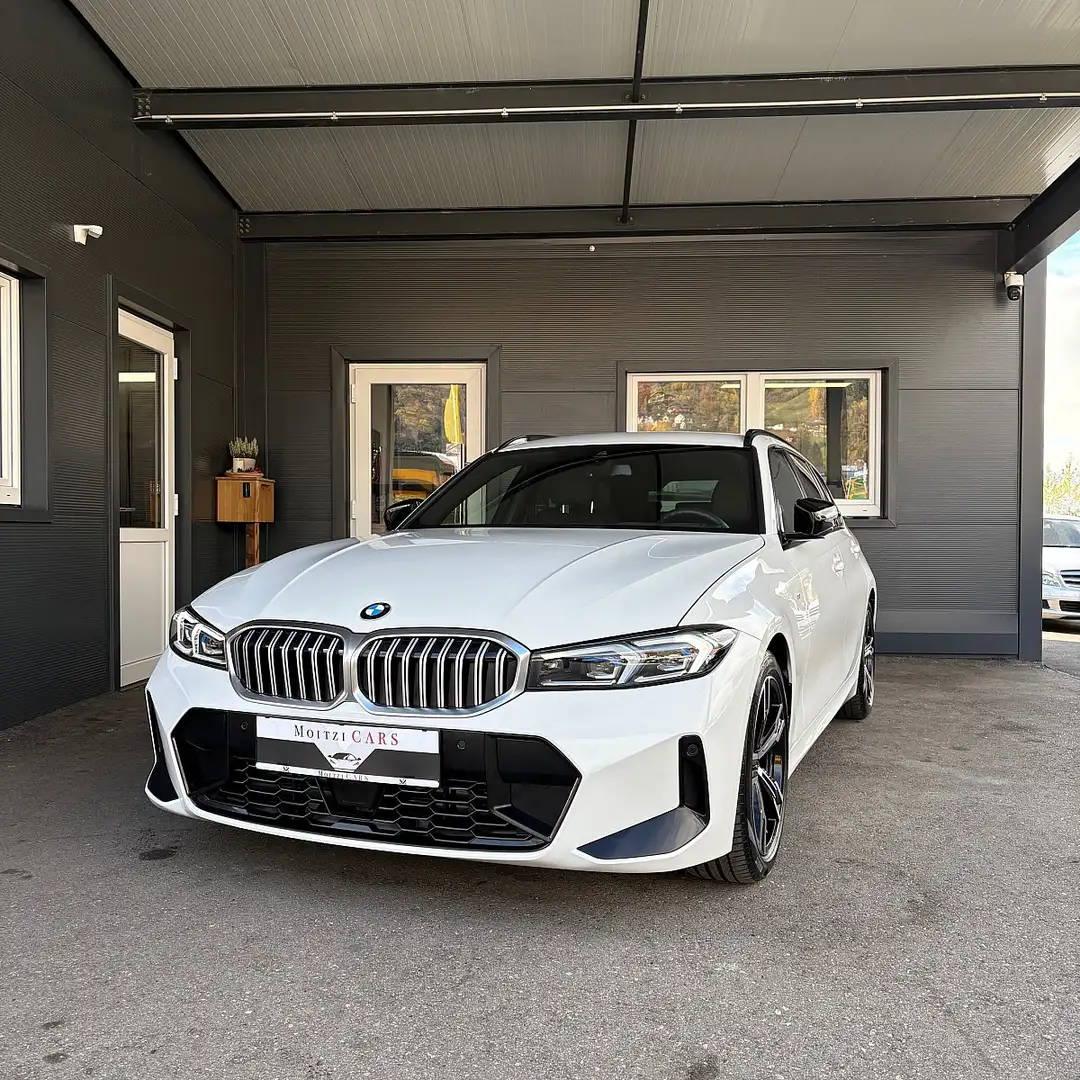 BMW 320 i Touring M-Sport Aut. Weiß - 1