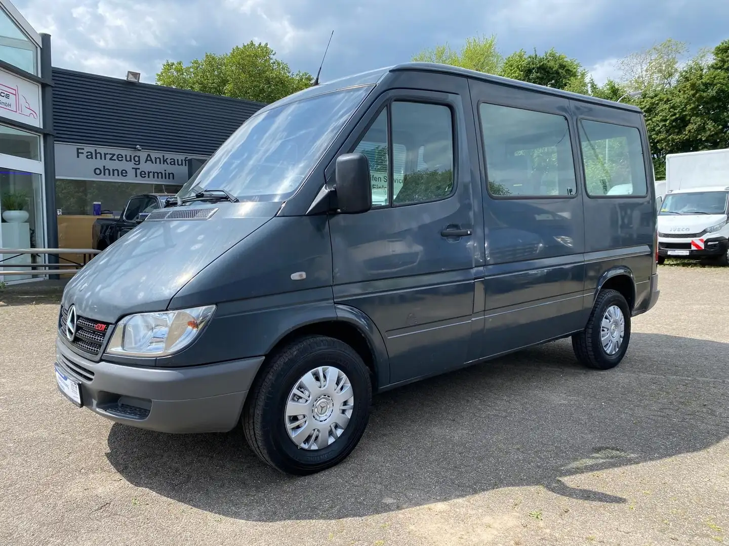 Mercedes-Benz Sprinter Kasten 313 CDI Mixto 5 Sitzer*Klima* Fekete - 1