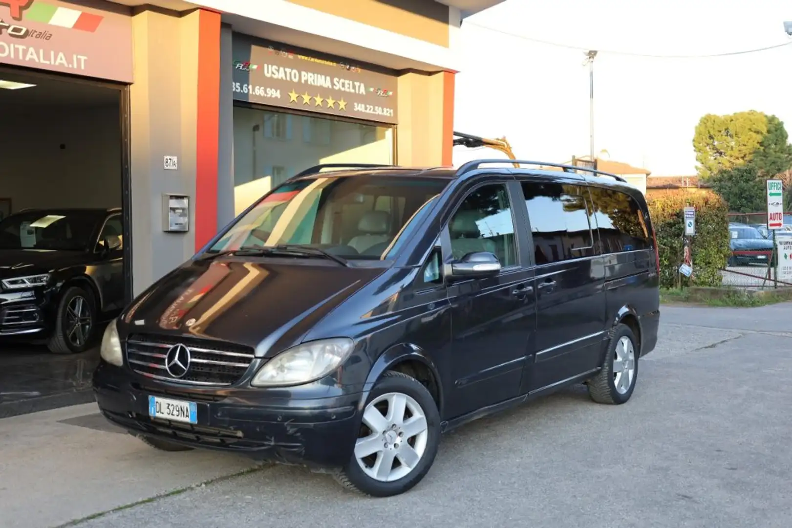 Mercedes-Benz Viano 2.2 CDI 8 Posti UnicoPropietario Tagliandi REGOLAR Nero - 1