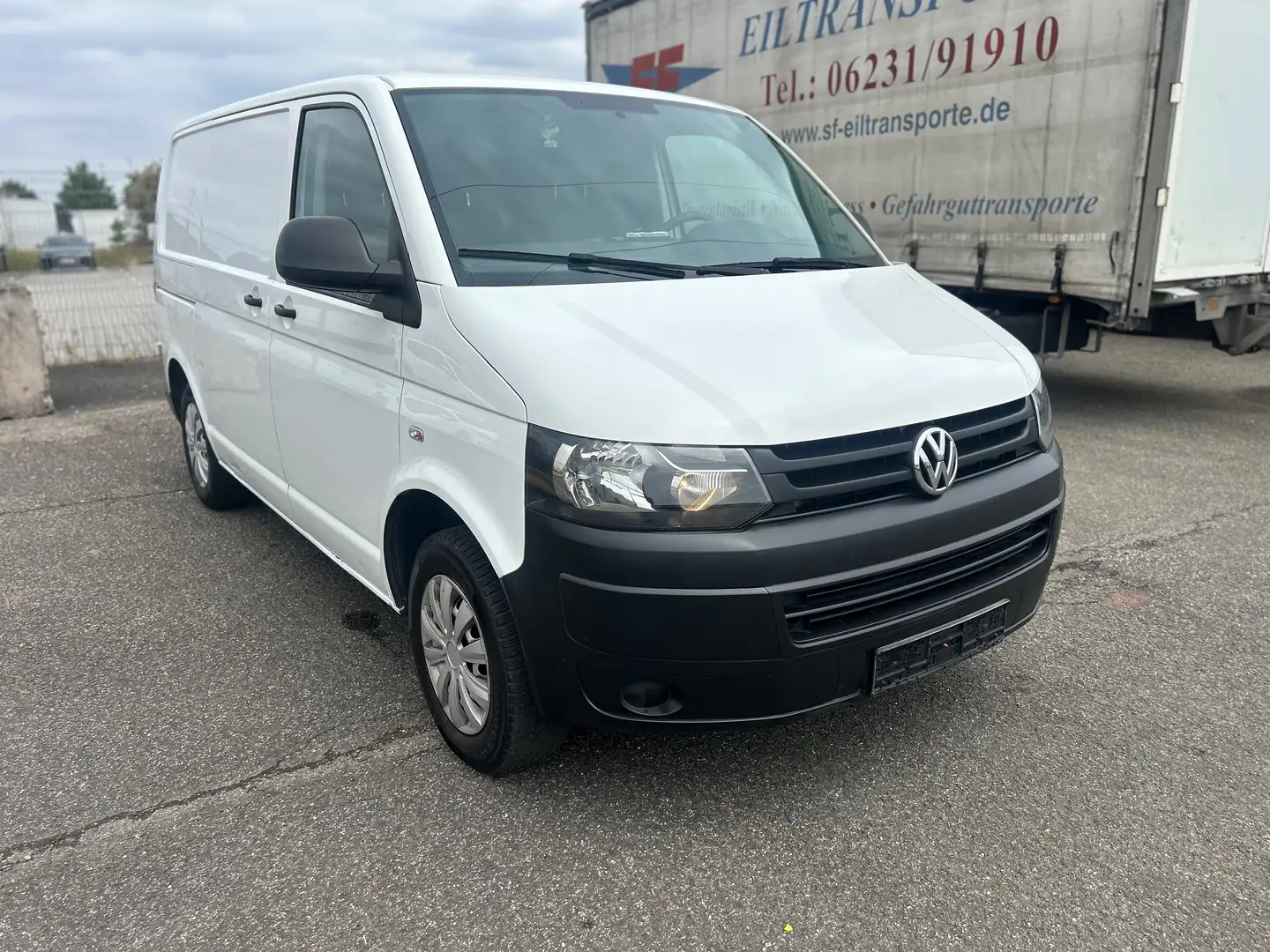 Volkswagen T5 Transporter Kasten Weiß - 2