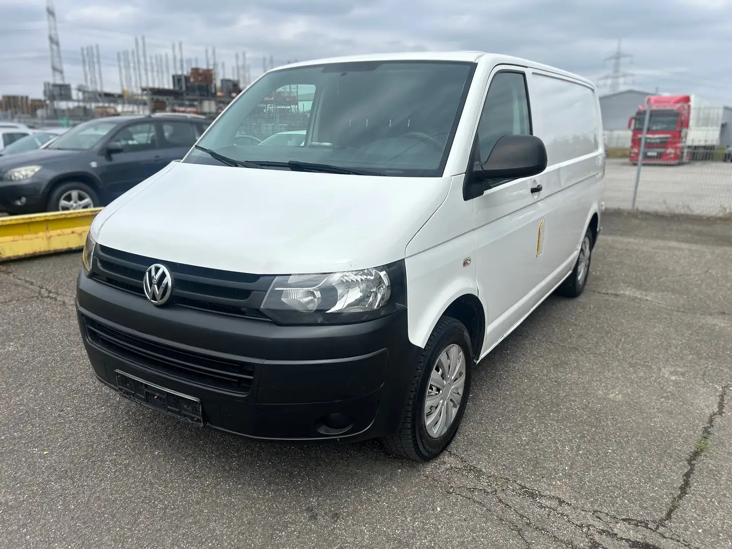 Volkswagen T5 Transporter Kasten Weiß - 1