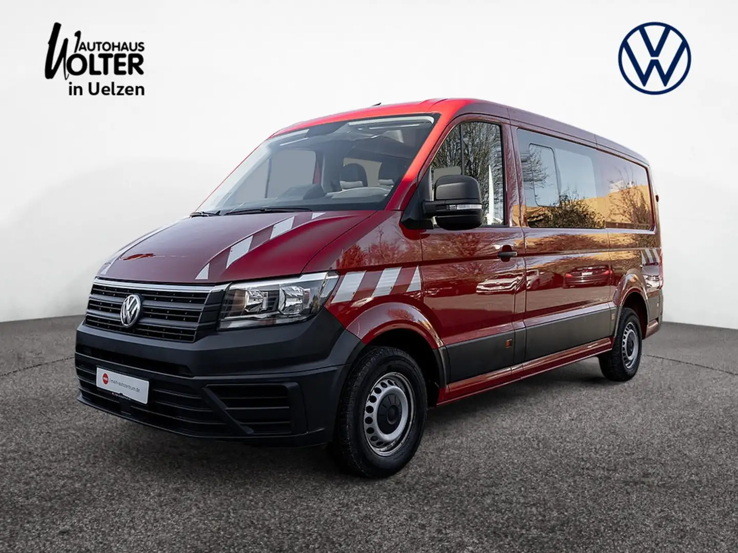 Volkswagen Crafter 35 2.0 TDI PLUS  AHK KLIMA BLUETOOTH L Rot - 1