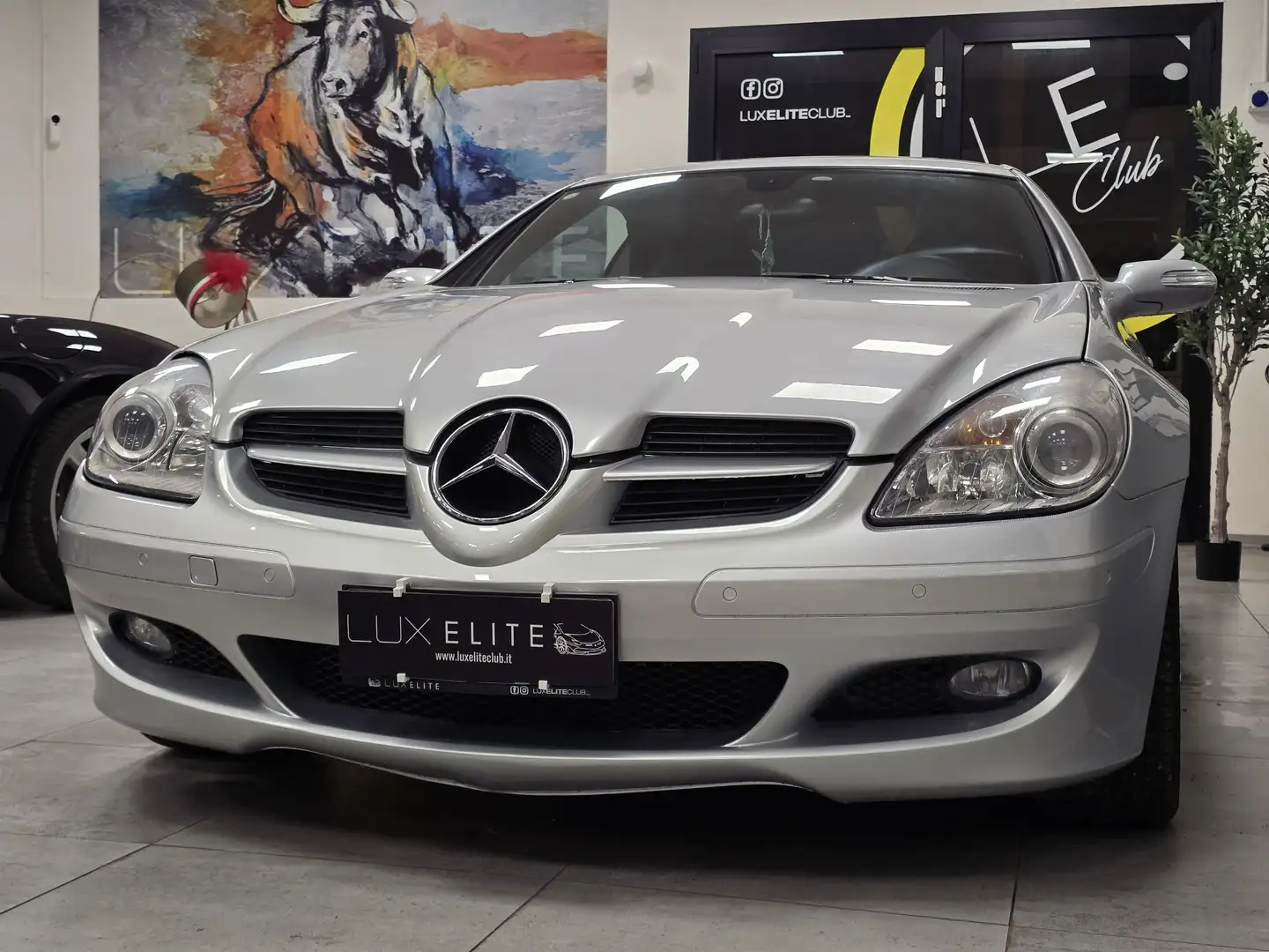 Mercedes-Benz SLK 200 KOMPRESSOR 163CV ITALIANA_GARANZIA 12 MESI_TETTO Silber - 1