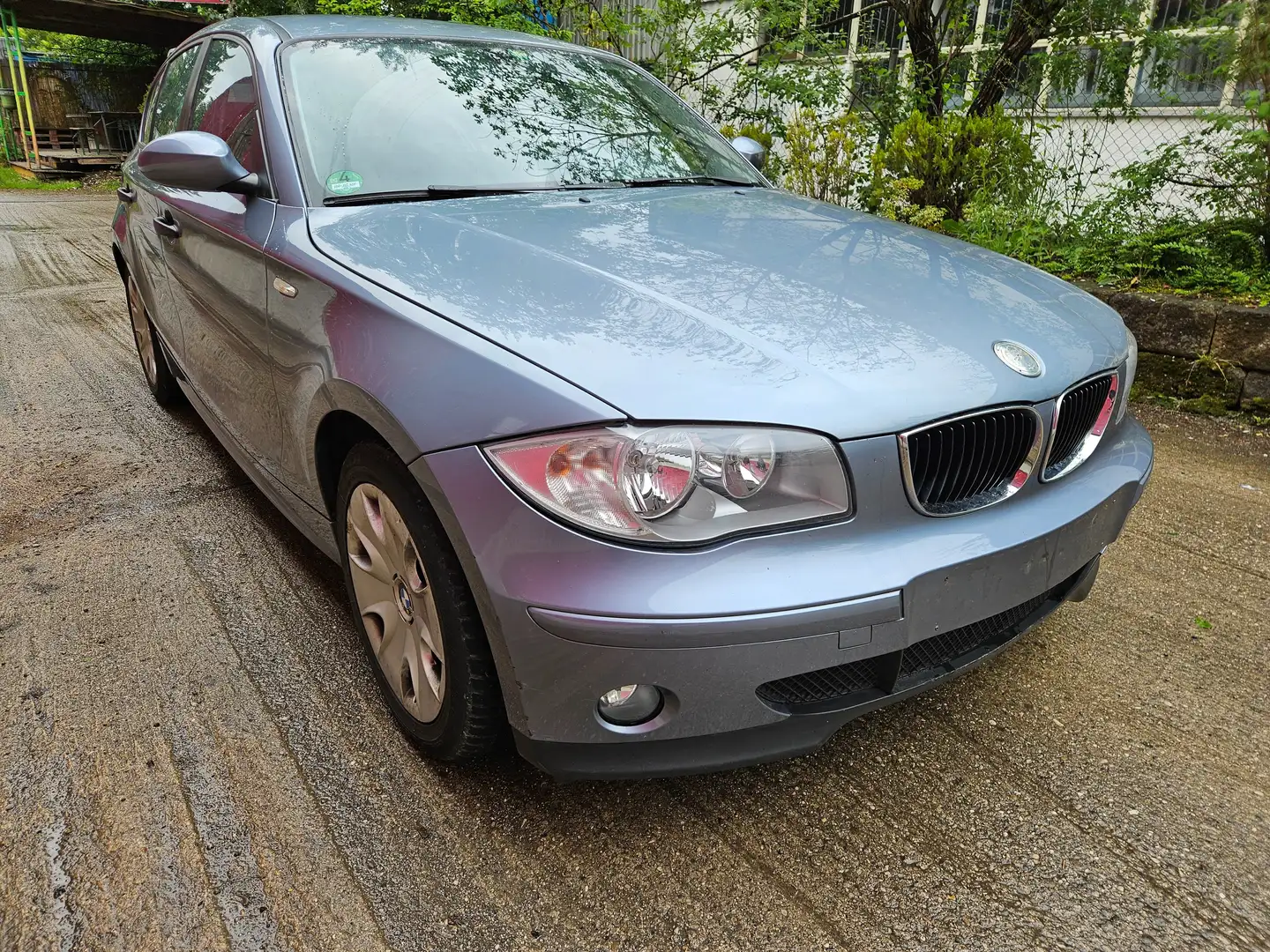 BMW 118 118i Aut. TÜV Neu AHK Klima 2.Hand Schwckheft Gris - 2
