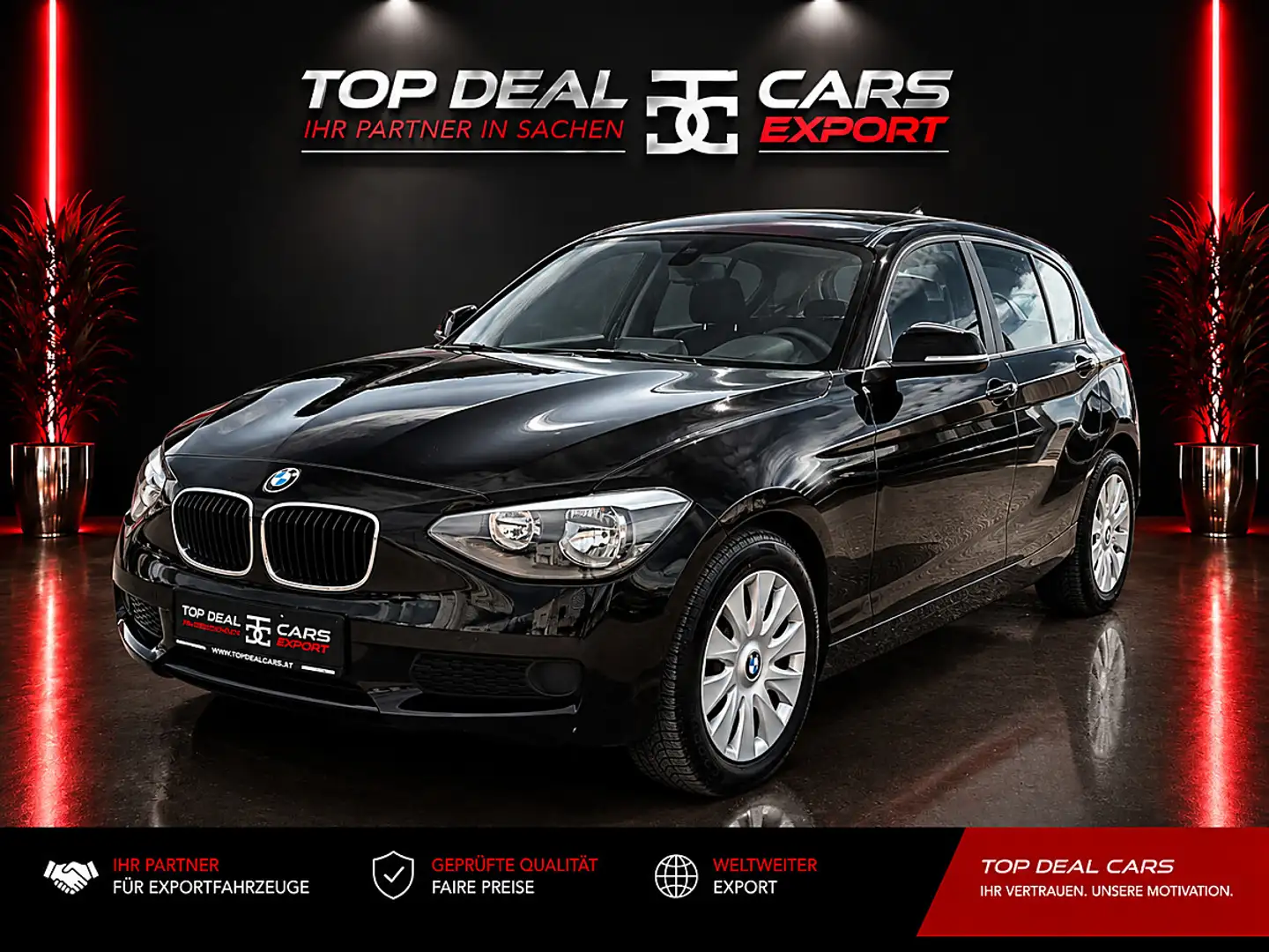 BMW 114 i Österreich-Paket **TOP ZUSTAND **GEPFLEGT Schwarz - 1