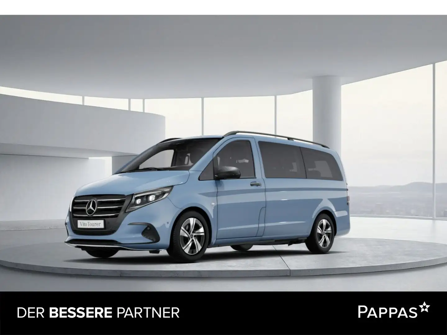 Mercedes-Benz Vito 116 CDI Kombi 4x4 PRO Lang AHK 2,5t 8-Sitze Blau - 1
