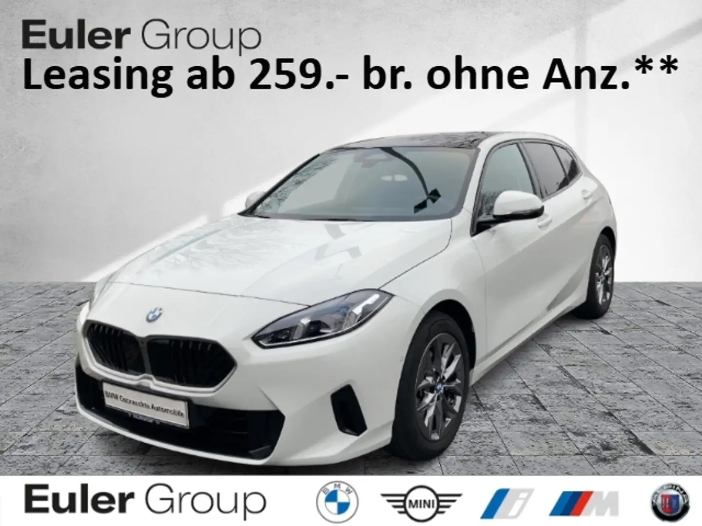 BMW 116 HUD 17'' Komf-Zug. adLED DA+ PA+ Kamera FLA Navi Weiß - 1