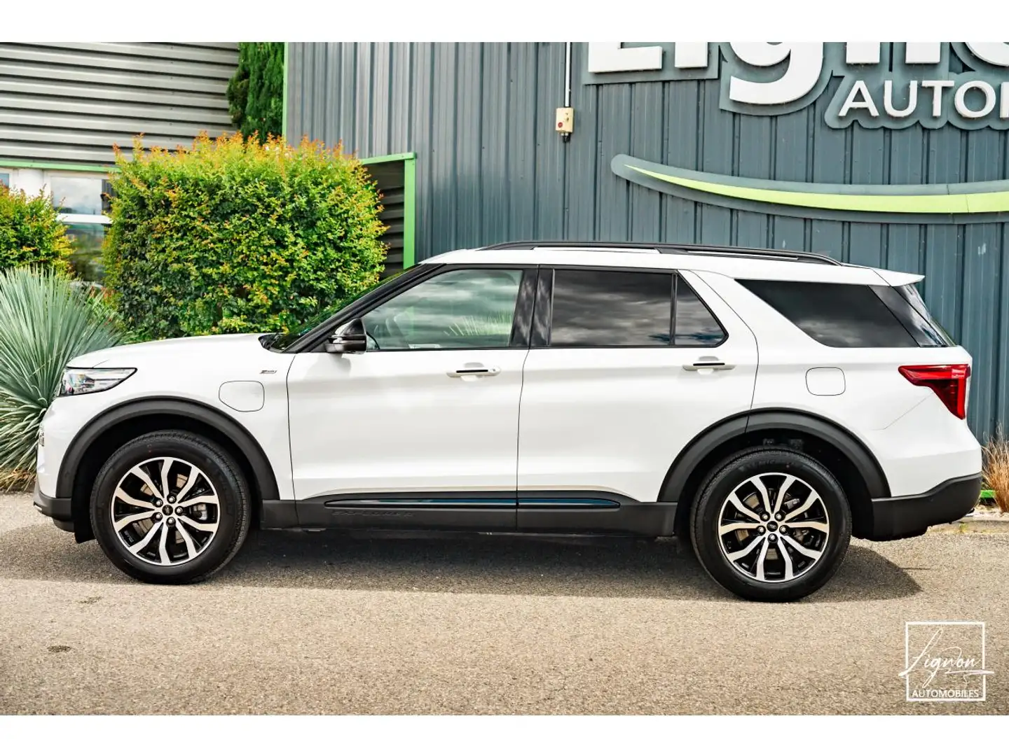 Ford Explorer 3.0 ECOBOOST 457 ch Parallel PHEV ST-Line i-AWD BV Blanc - 2