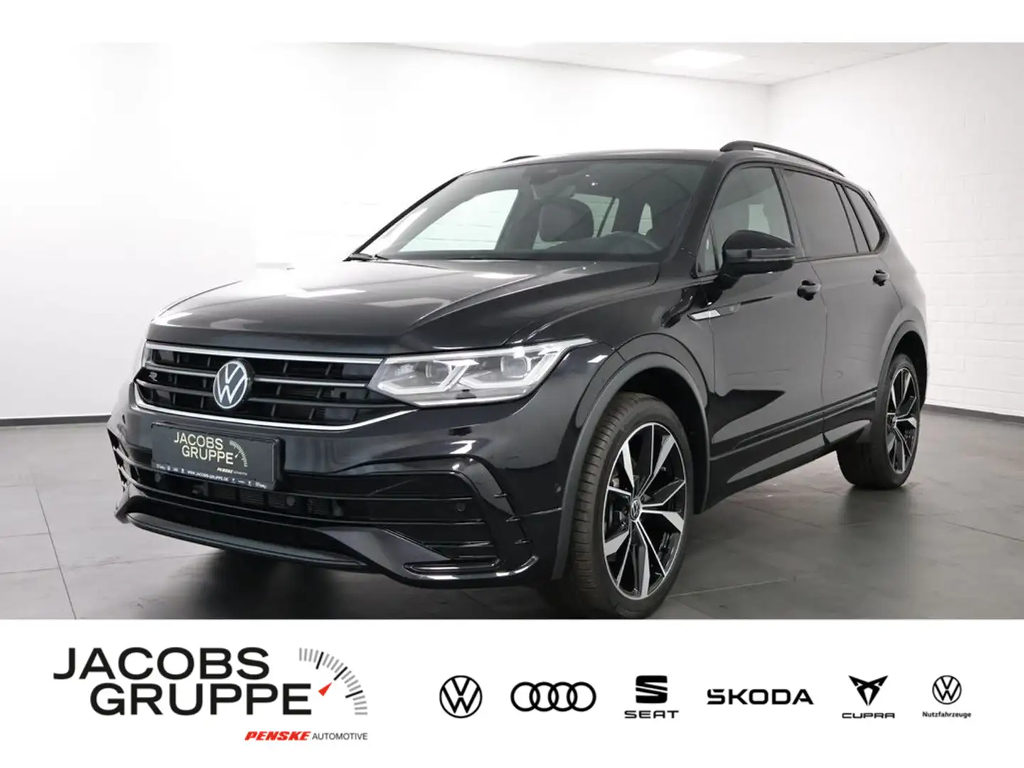 Volkswagen Tiguan Allspace 2.0 TDI 4M R-Line "Black Style" Schwarz - 1