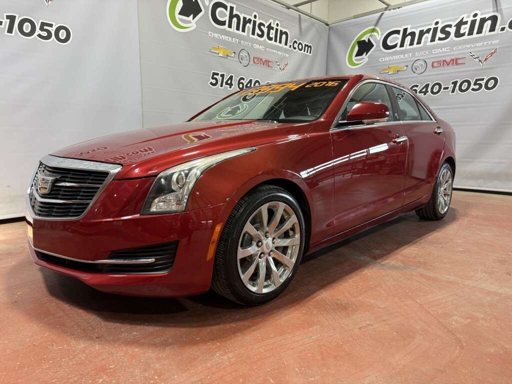 2016 Cadillac ATS 4 AWD 2.0L TURBO SUNROOF SIEGE EN CUIR CHAUFFANT