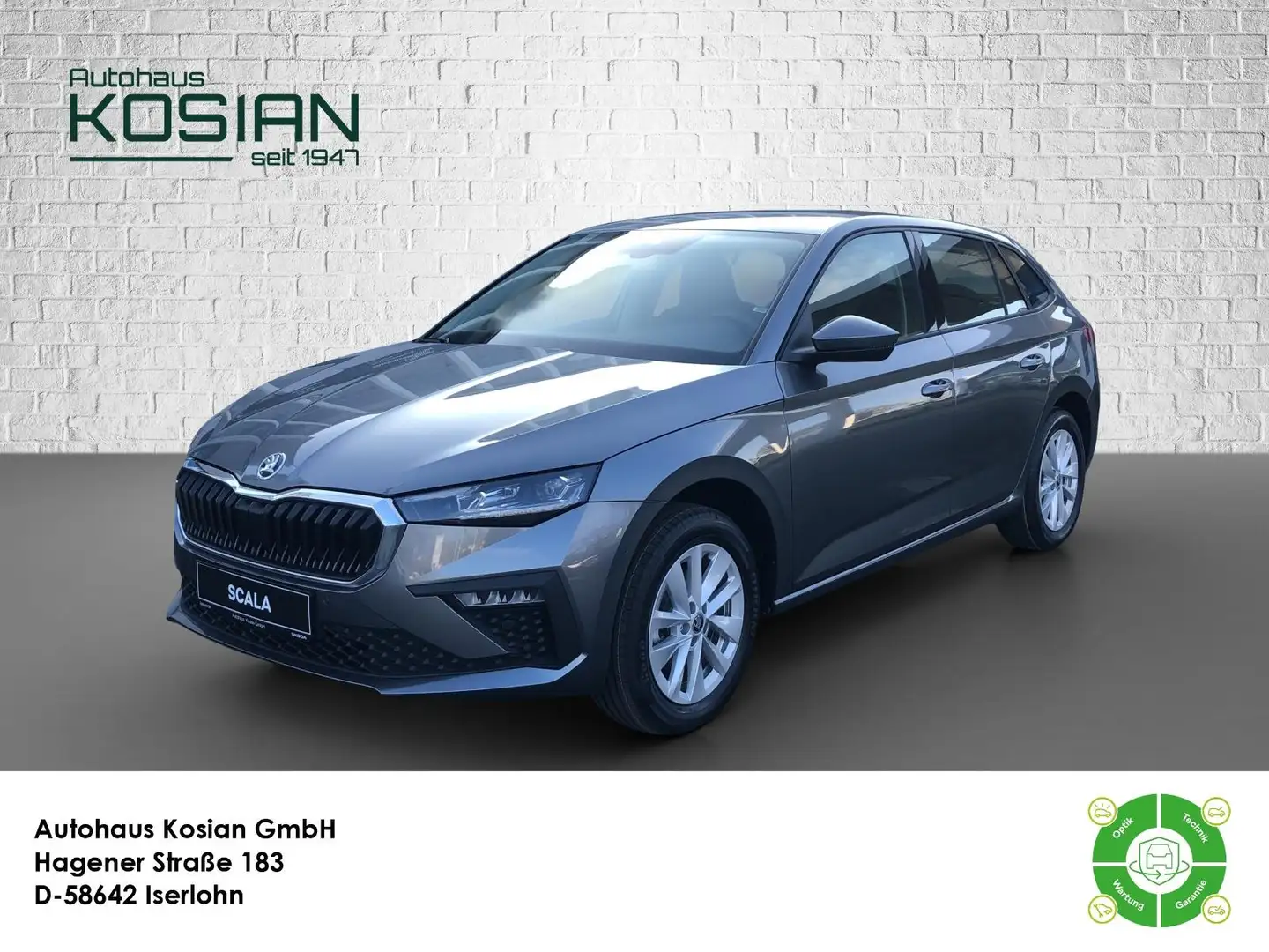 Skoda Scala SELECTION 1.0 TSI DSG NAVI+LED+ACC+KAMERA+ Grau - 1