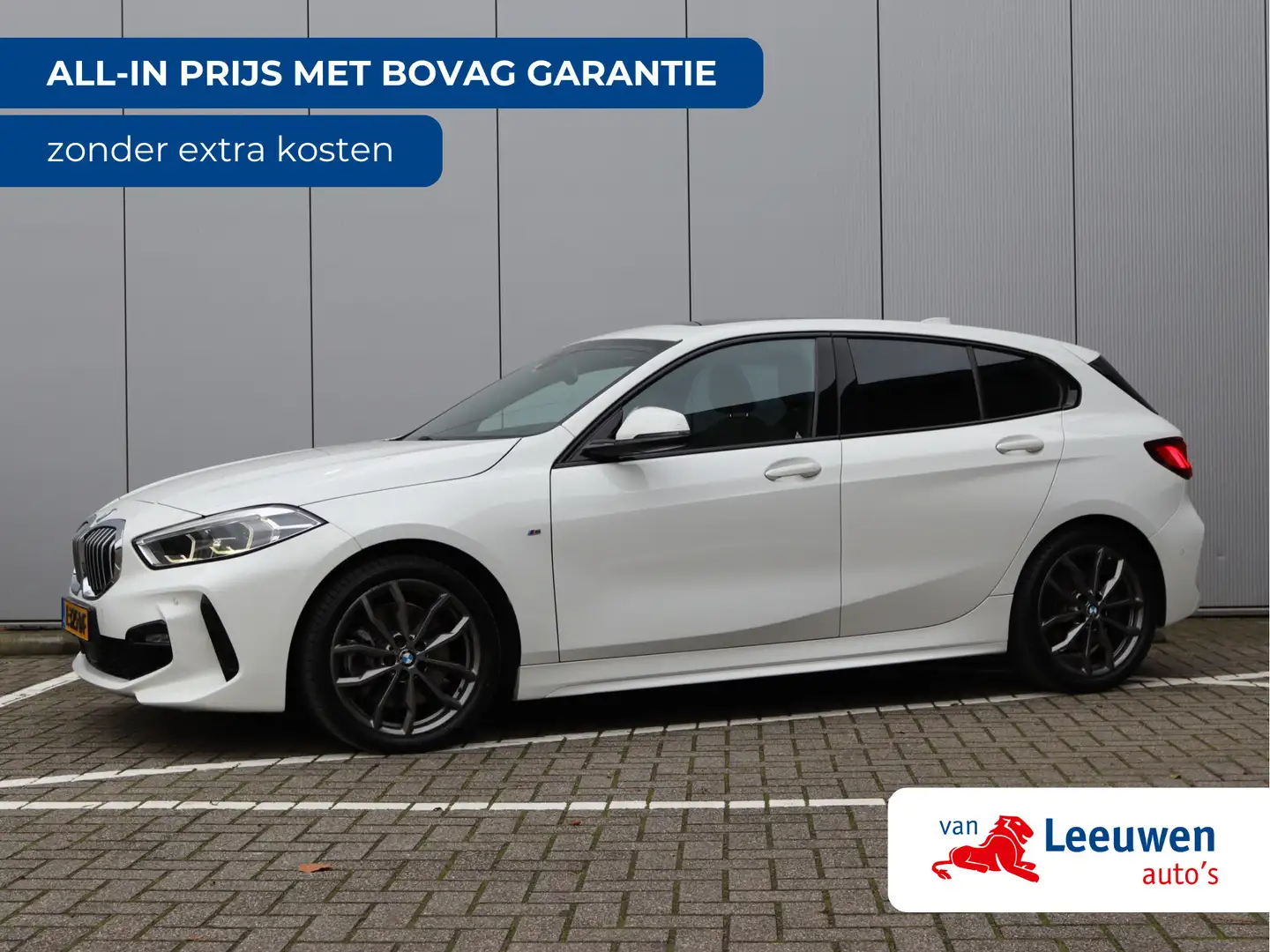 BMW 120 1-serie 120d xDrive High Executive | Panoramadak | Weiß - 1