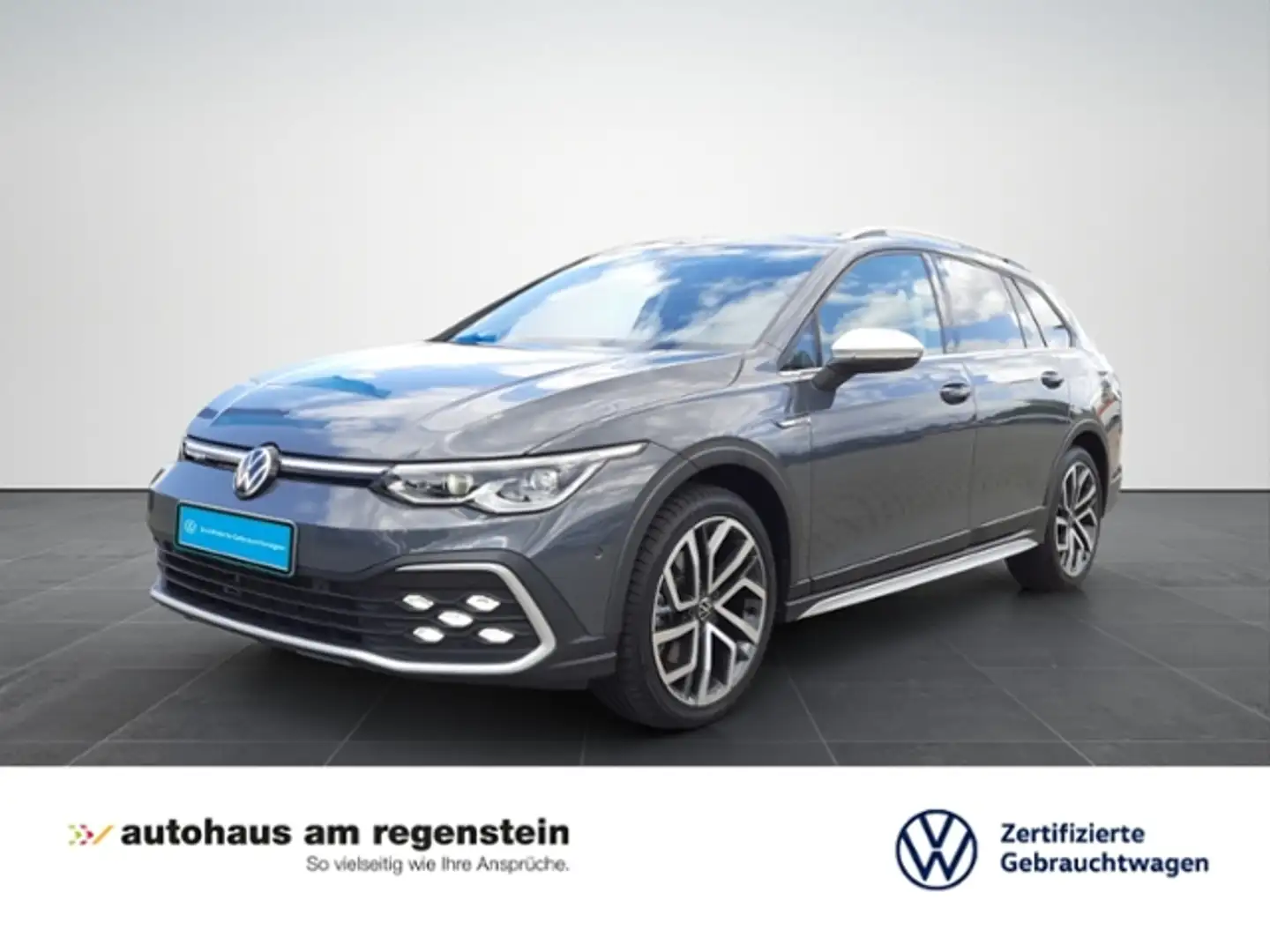 Volkswagen Golf Variant VIII Alltrack 4M IMatrix/AHK/Pano/Kamera Grau - 1
