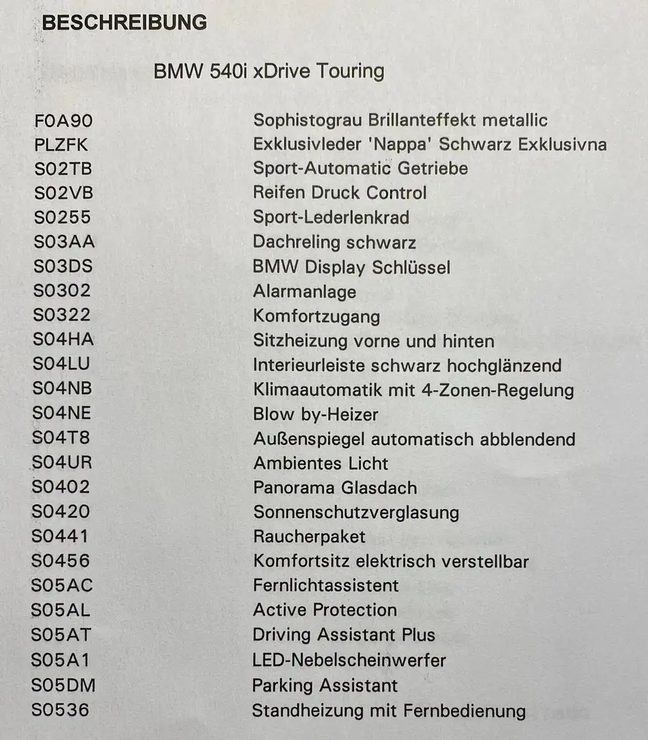 BMW 540 540i xDrive Touring Aut. Sport Line Grey - 2
