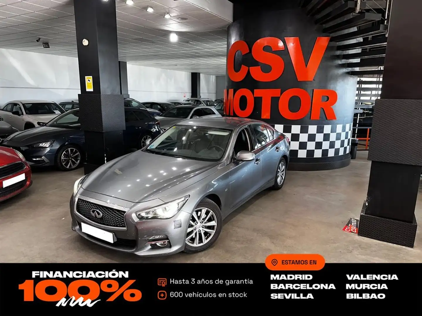 Infiniti Q50 2.2d GT Premium Aut. Gri - 1