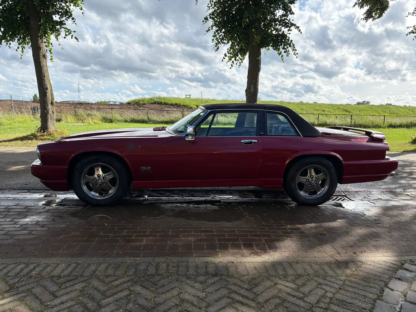 Jaguar XJSC Targa coupe Rot - 2