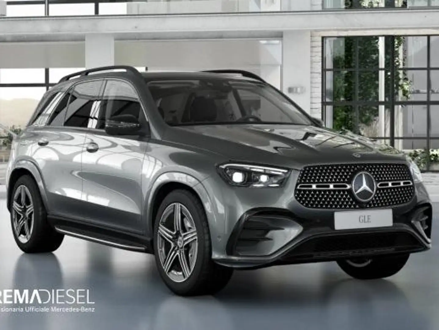 Mercedes-Benz GLE 350 GLE 350de 4M Plug-in hyb. AMG Line PREMIUM Argent - 1