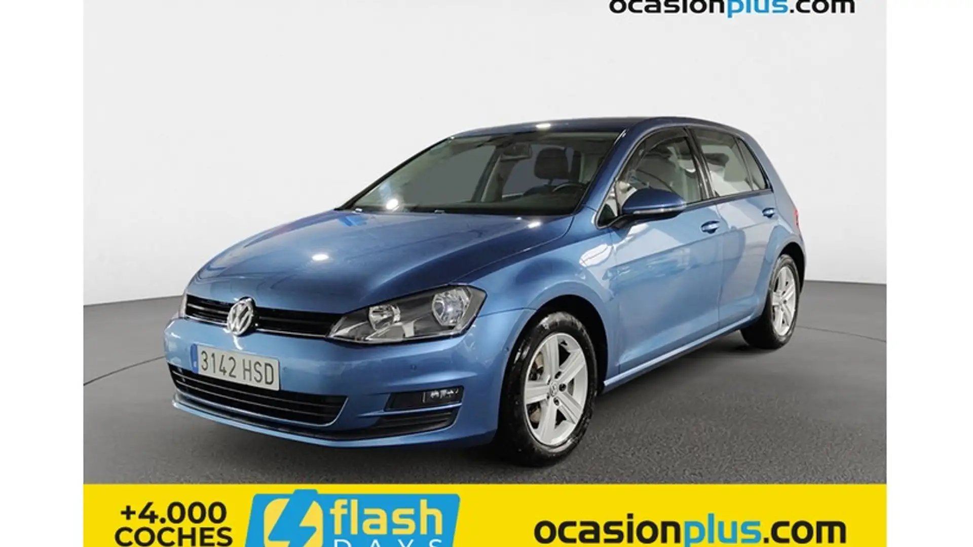 Volkswagen Golf 1.4 TSI BMT Advance DSG 122 Blauw - 1