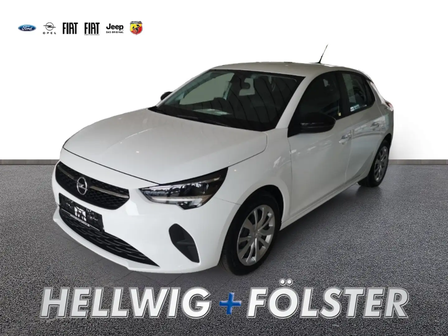 Opel Corsa F Basis 1.2 T Automatik  Musikstream SHZ Wit - 1