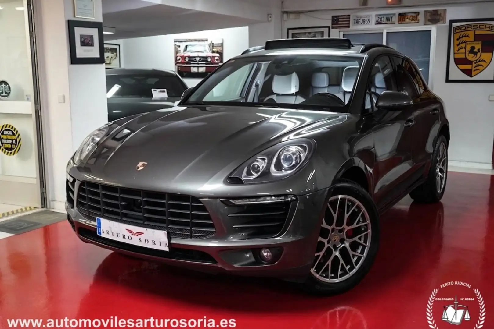 Porsche Macan S Diesel Aut. Gris - 1