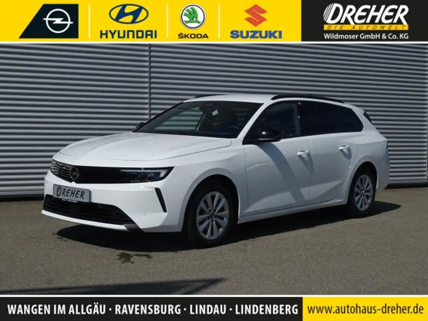 Opel Astra ST Edition Klima/Navi/EPH/LH/SH Keyless Go/LED/BC Weiß - 1