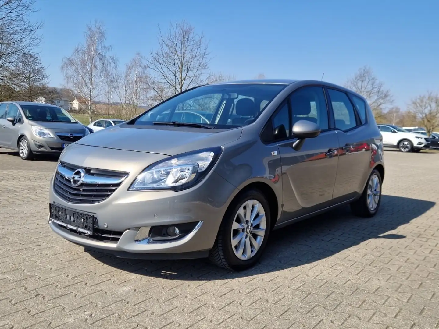 Opel Meriva 1.4 Style *** AHK abnehmbar*** Beige - 1