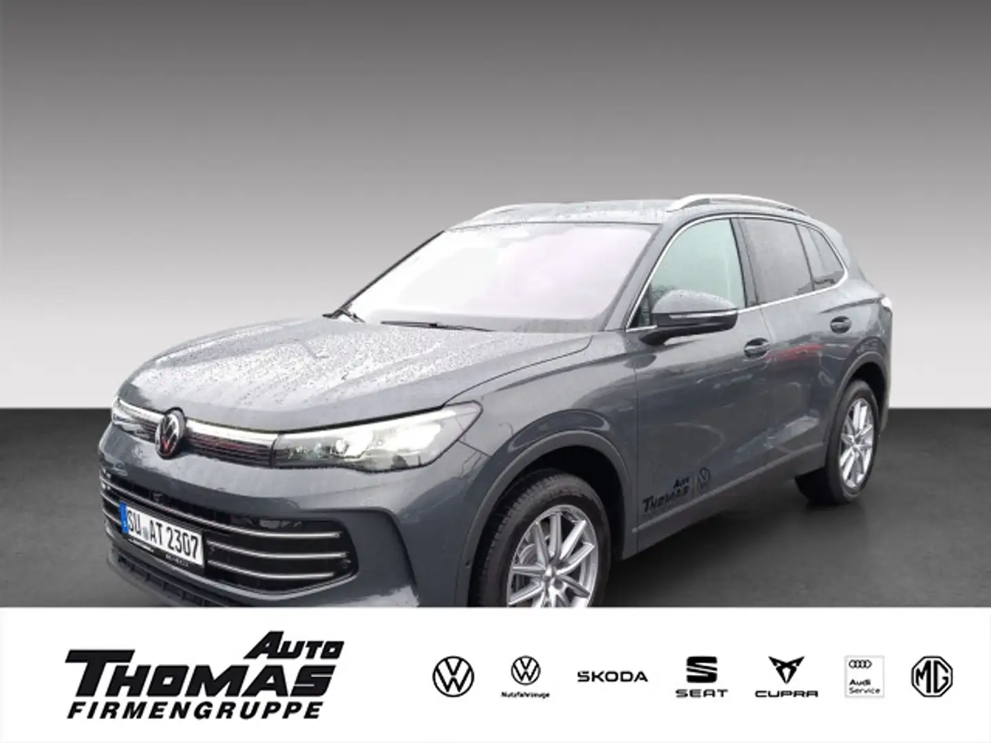 Volkswagen Tiguan 2.0 TDI DSG 4Motion Elegance *AHK*SHZ* Gris - 1