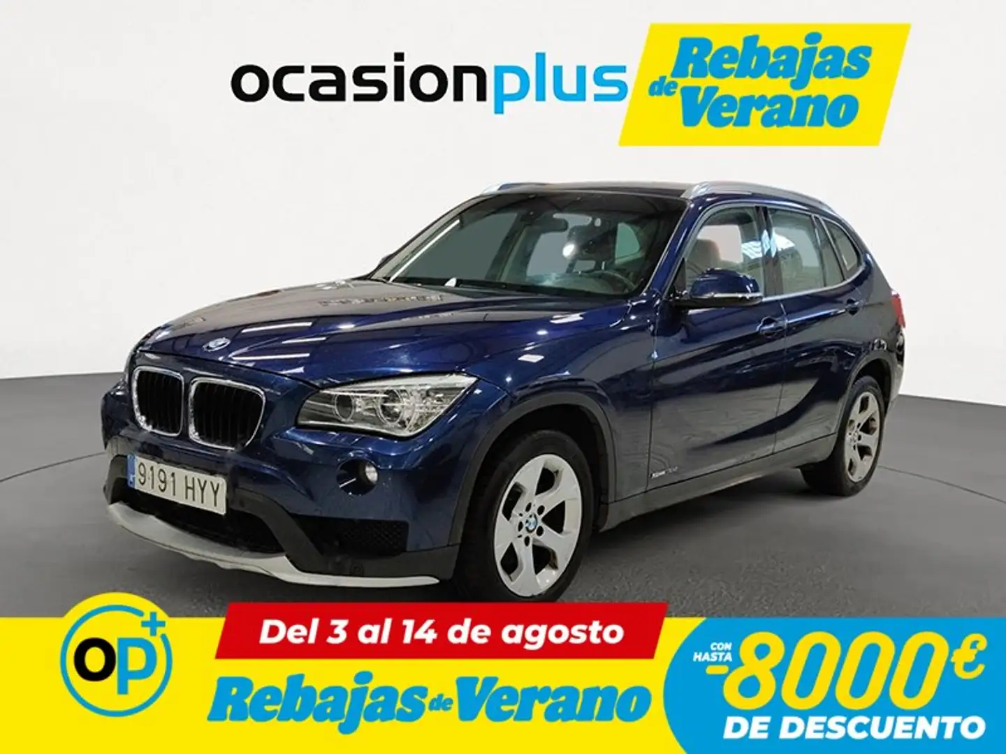BMW X1 sDrive 18dA Azul - 1