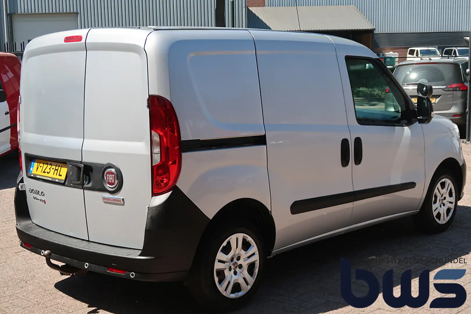 Fiat Doblo Cargo 1.3 MJ L1H1 Actual Airco / 3-zits / Schuifde Gris - 2