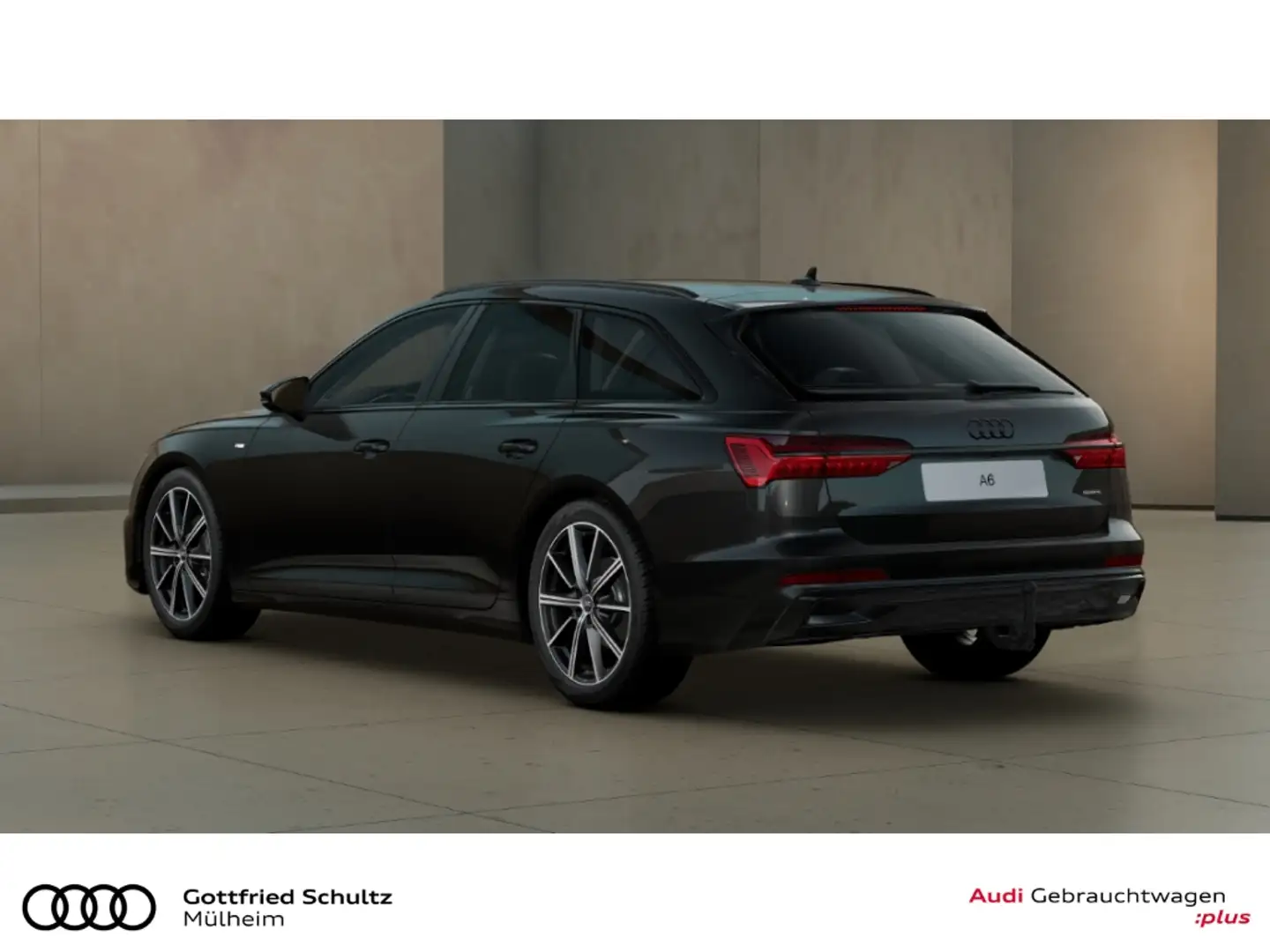 Audi A6 Avant 40 TDI quattro S line Schwarz - 2
