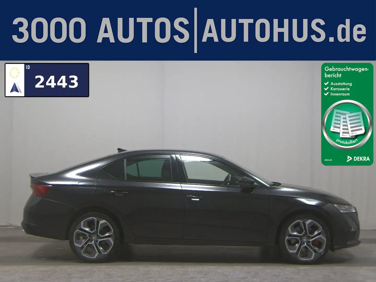 Skoda Octavia 1.4 TSI iV RS Navi LED RfK ACC 4xShz HuD Schwarz - 1