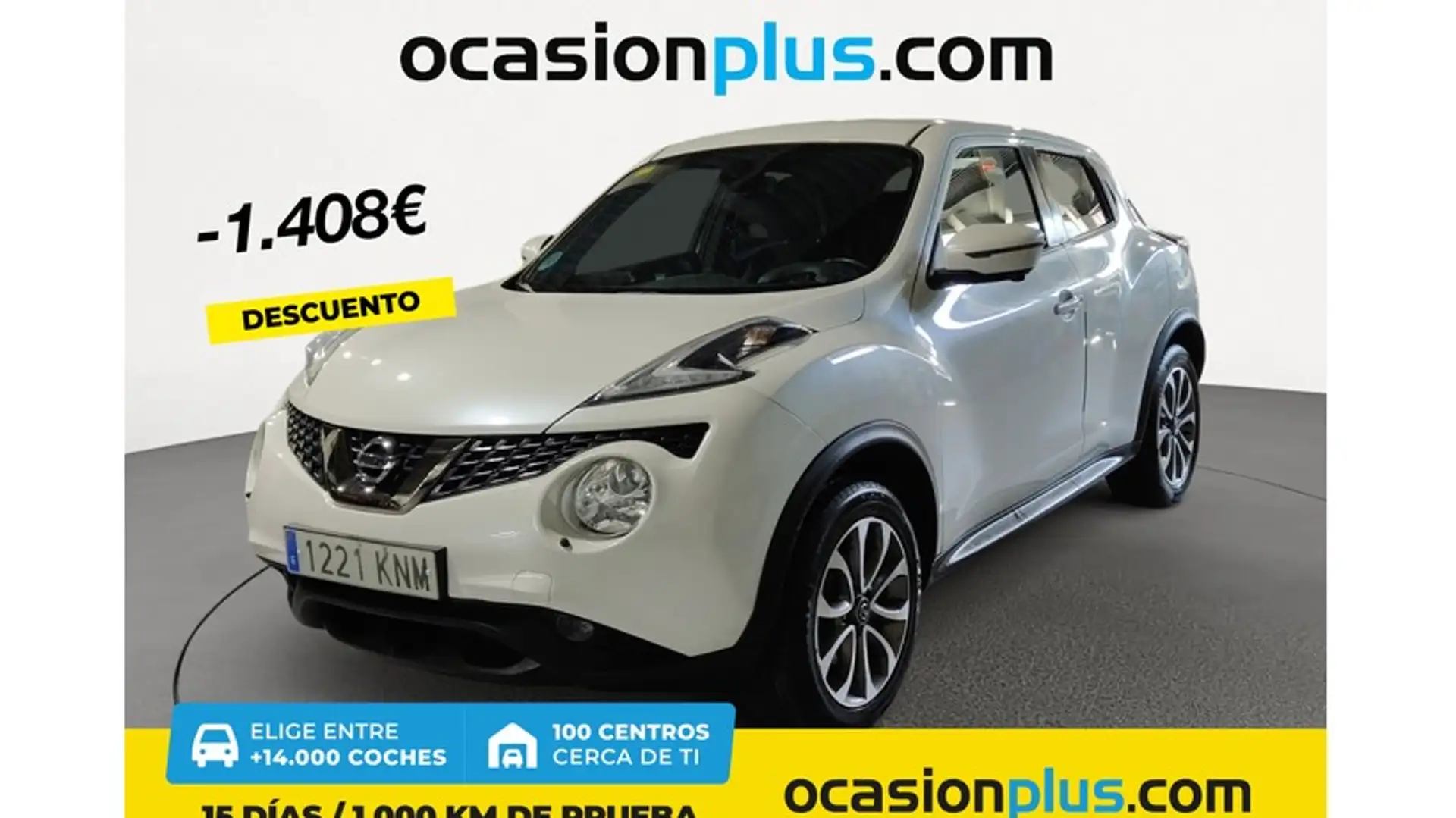 Nissan Juke 1.6 Tekna 4x2 XTronic CVT 112 Blanc - 1