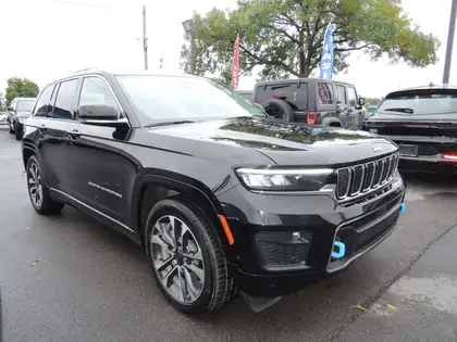 Black 2022 Jeep Grand Cherokee 4xe SUV / Crossover Four-Wheel Drive Automatic