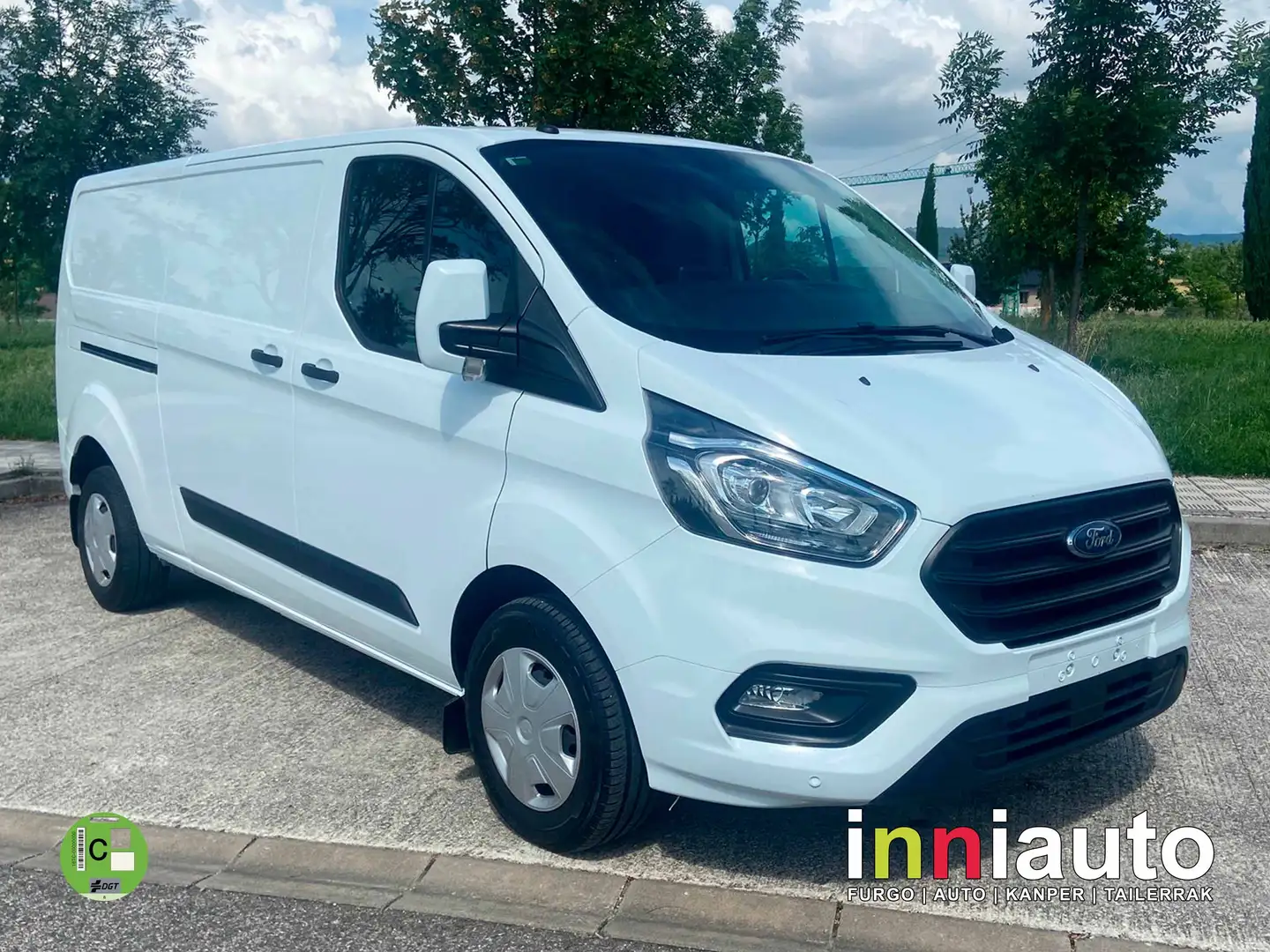 Ford Transit Custom FT 300 L2 Van DCb. Trend 130 Bianco - 1