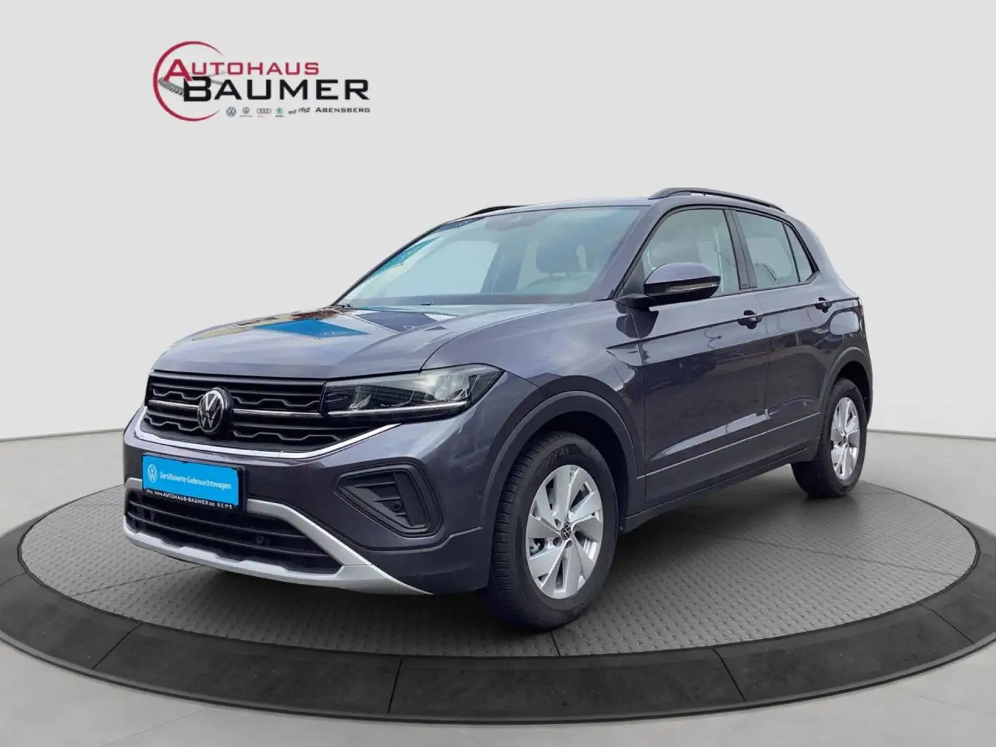 Volkswagen T-Cross Life 1.0 TSI DSG Kamera Navi LED ACC Klima Grau - 2