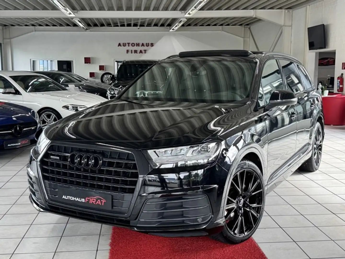 Audi Q7 S-Line°Panorama°Rück.Kamera°LED°Head up 3.0 T Schwarz - 1