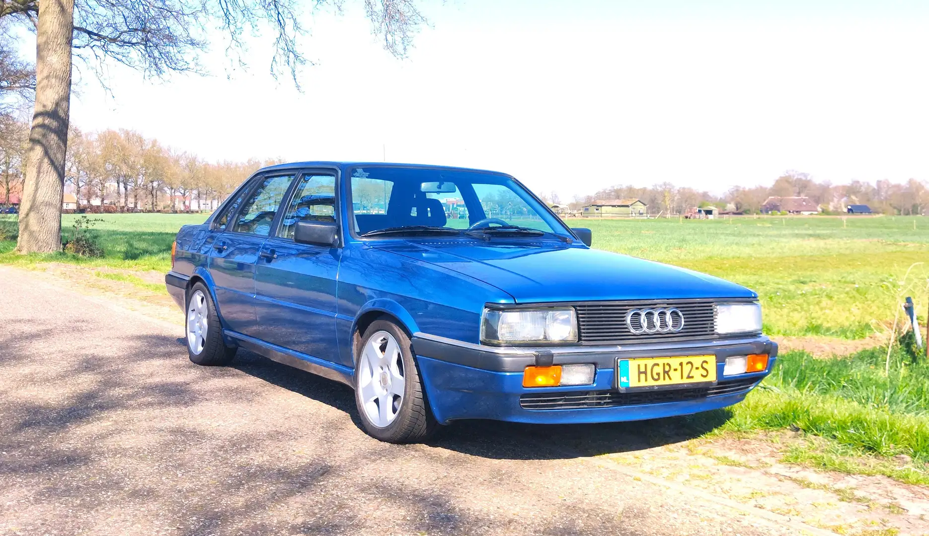 Audi 80 1.8 Turbo 20V Bleu - 2