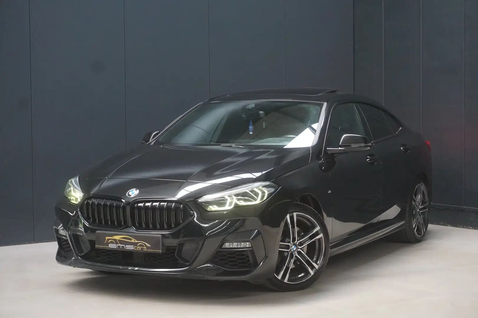 BMW 218 i Gran Coupe Automaat M Pack- Navi- Cam- Garantie! Schwarz - 1