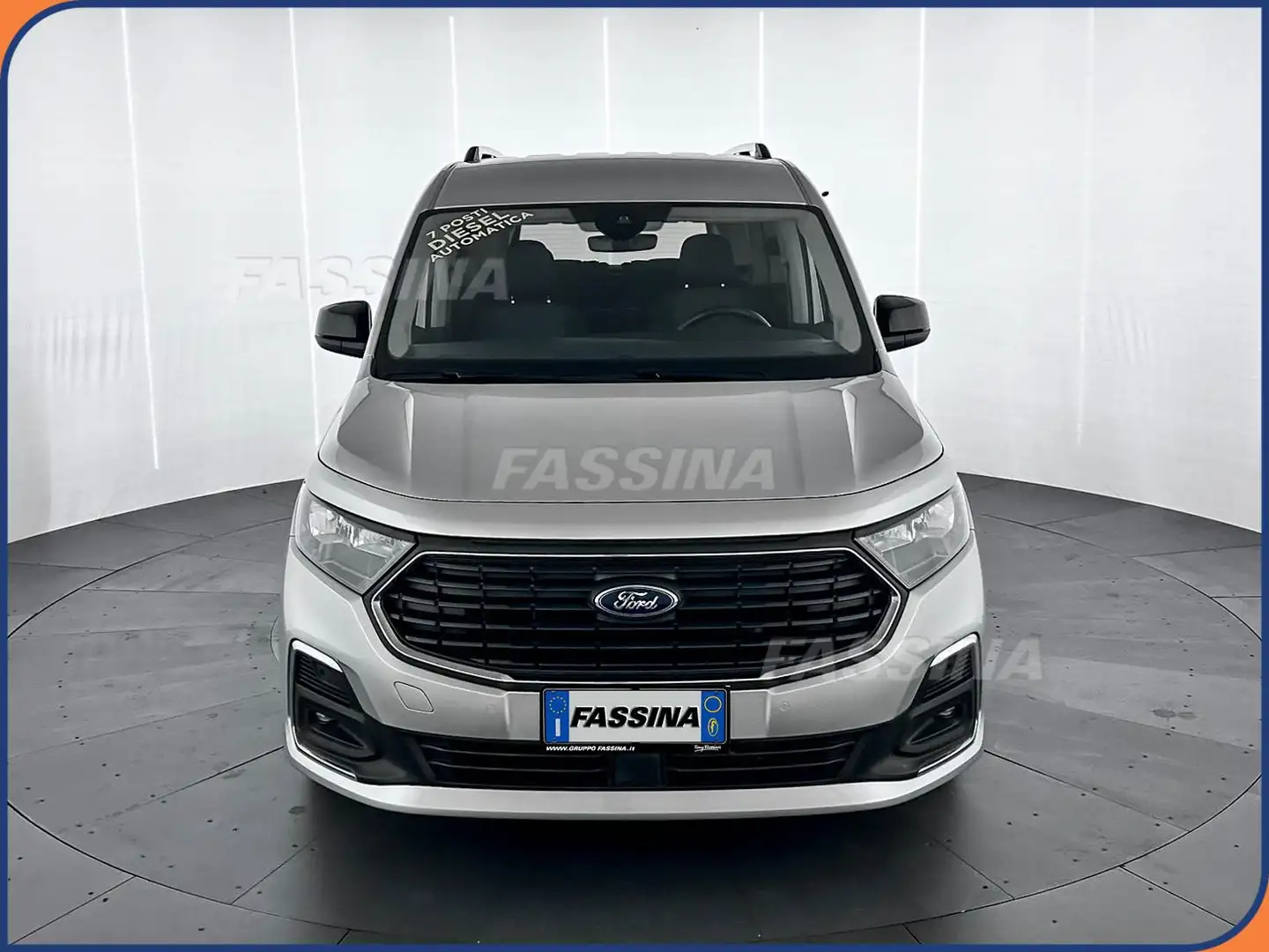 Ford Tourneo Connect Grand Tourneo 2.0 EcoBlue 122 CV Powershift Tita Argent - 2