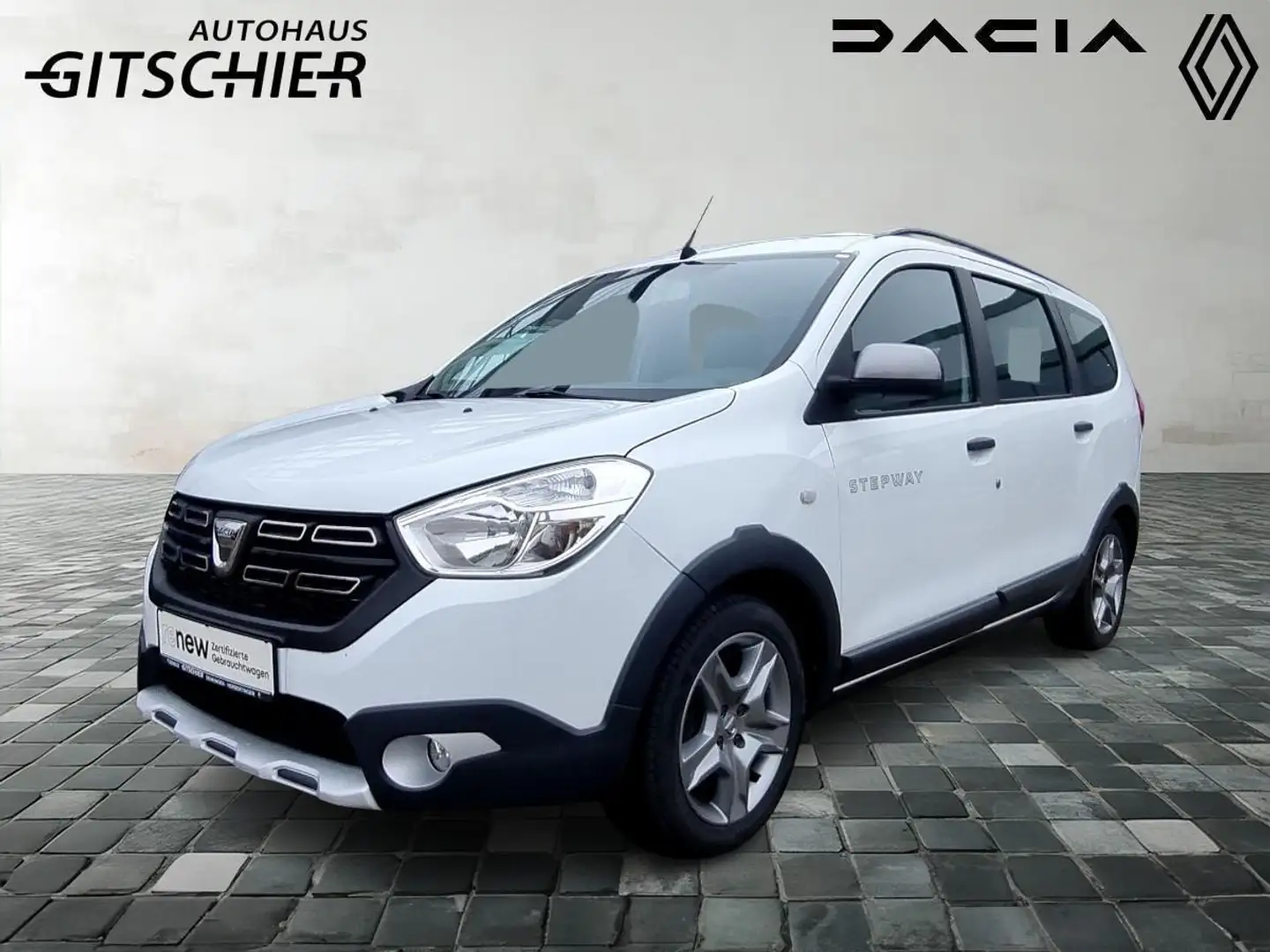 Dacia Lodgy Stepway Plus TCe 130 Weiß - 1