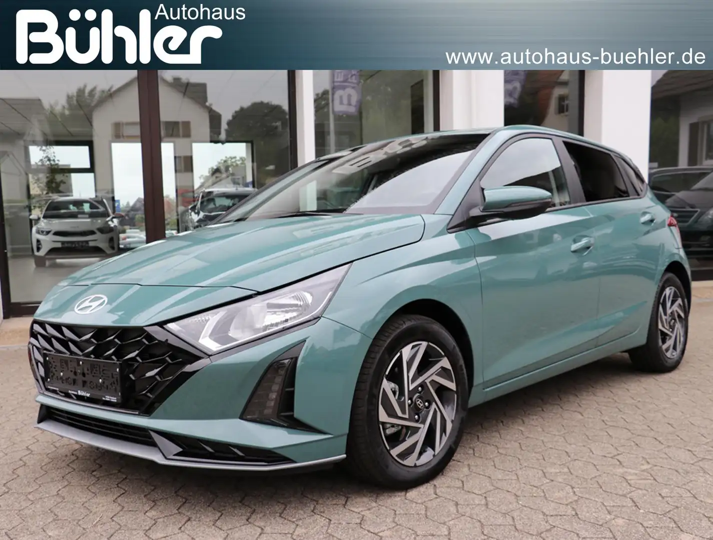 Hyundai i20 Select 1.0 T-GDI DCT-Automatik Navigation, Sitz... Grün - 1