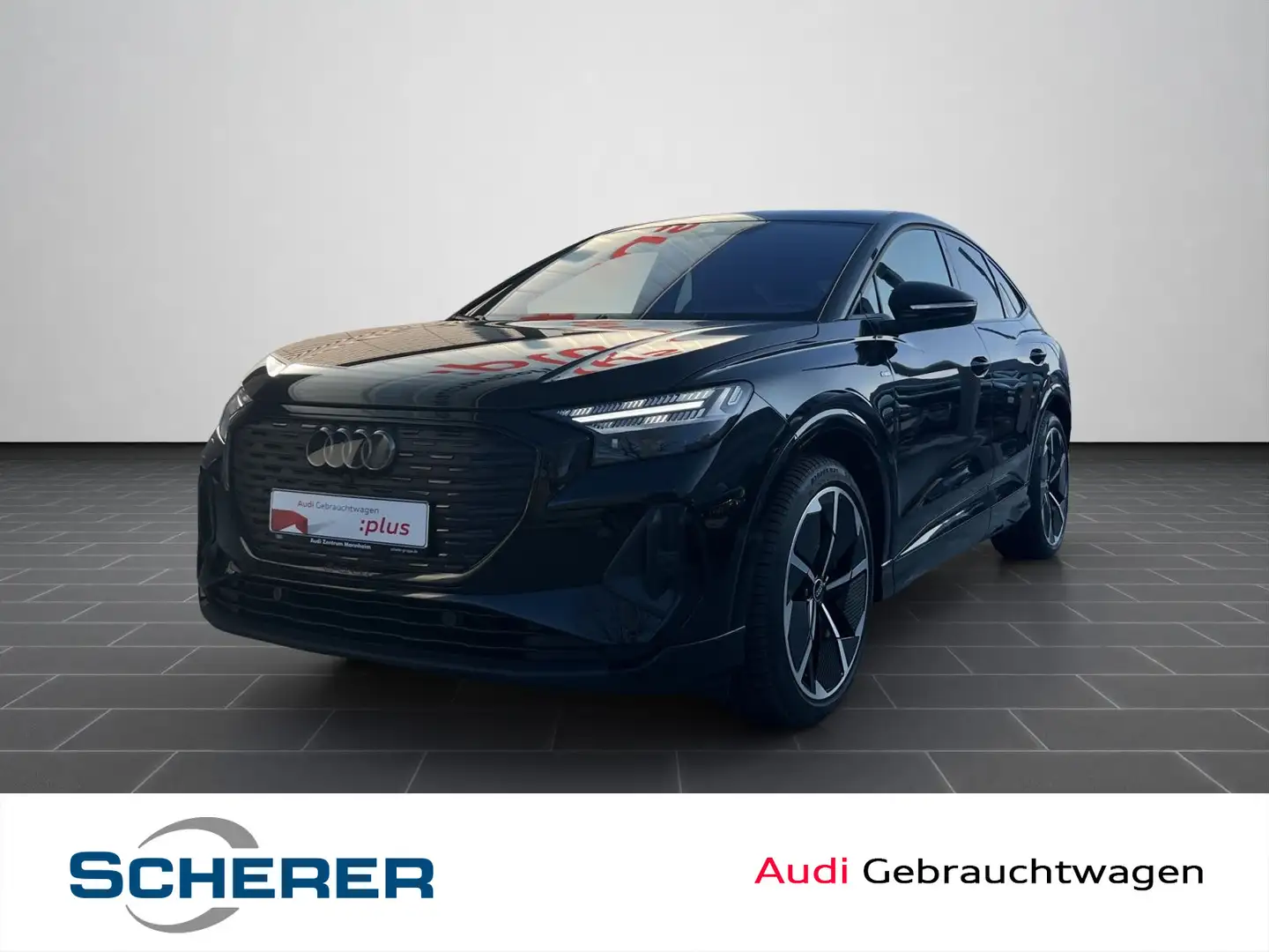 Audi Q4 e-tron Q4 Sportback 45 e-tron quattro MAT-LED S-LINE HU Schwarz - 1