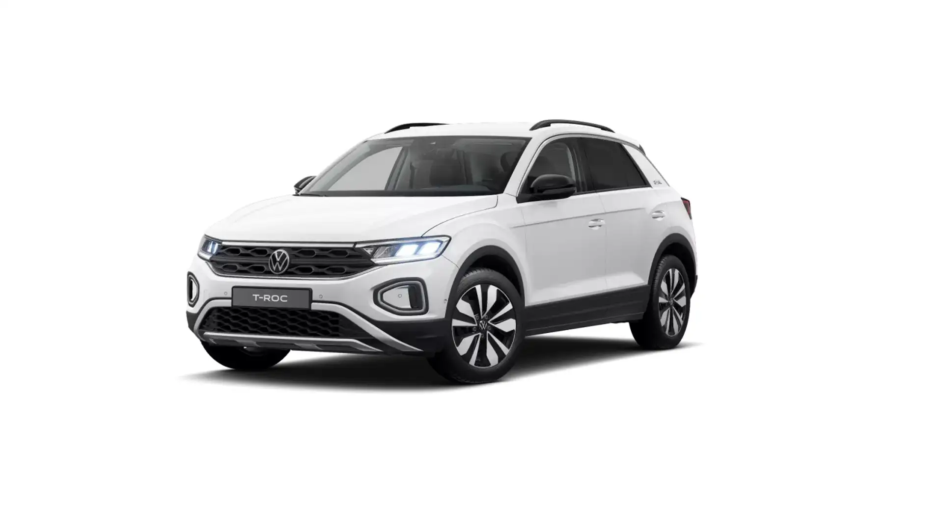 Volkswagen T-Roc 1.0 TSI GOAL NAVI ASSIST APP-CON PRIVACY Weiß - 2