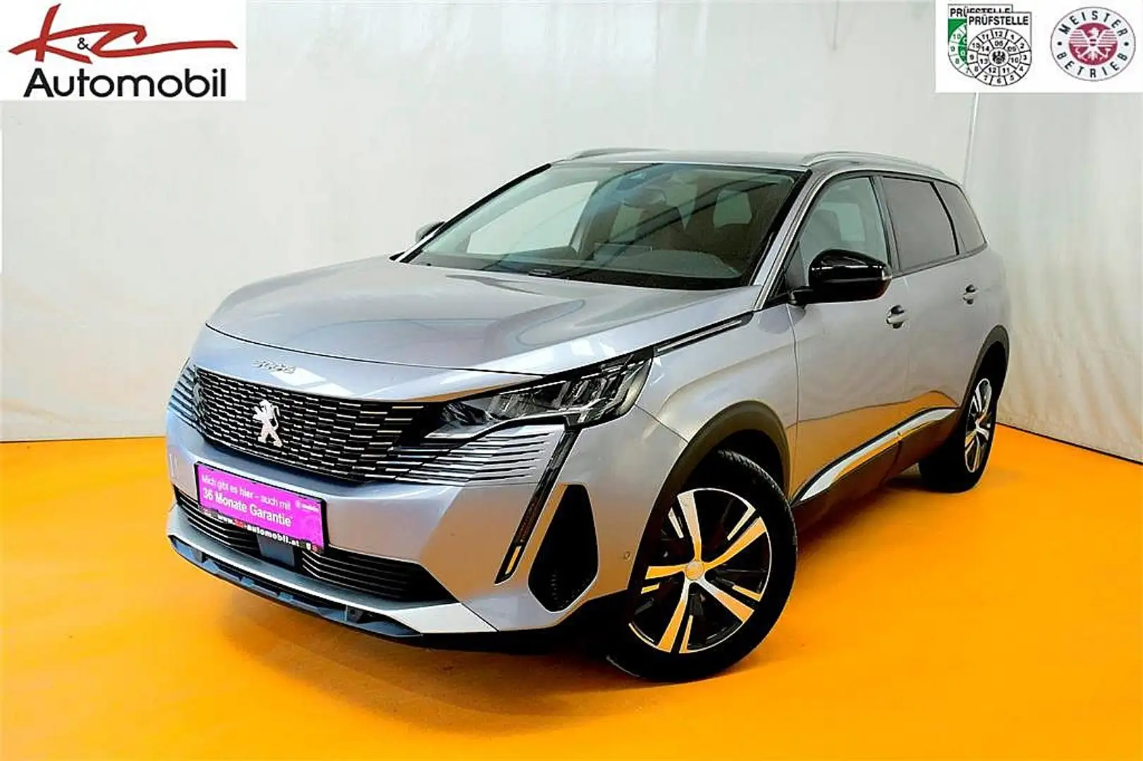 Peugeot 5008 PureTech 130 Allure Pack 7 Sitzer Silber - 1
