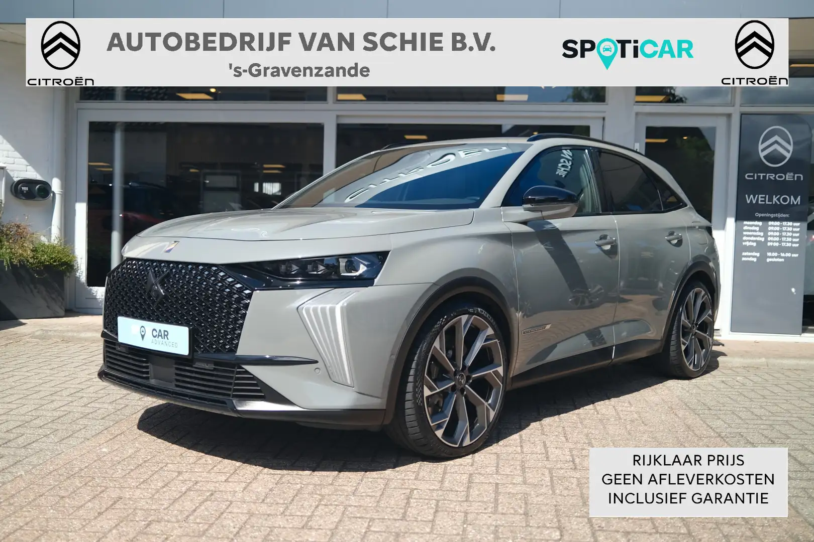 DS Automobiles DS 7 E-Tense 360 4x4 La Première Nappa Leer | Massage V Grau - 1