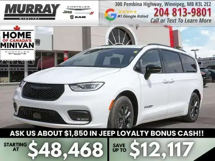 White 2025 Chrysler Pacifica Minivan Front-Wheel Drive Automatic
