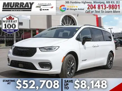 White 2025 Chrysler Pacifica Select FWD Minivan Front-Wheel Drive Automatic