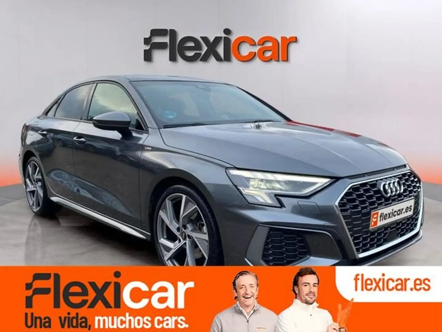 Audi A3 Sedán 35TDI S line Stronic Gris - 1
